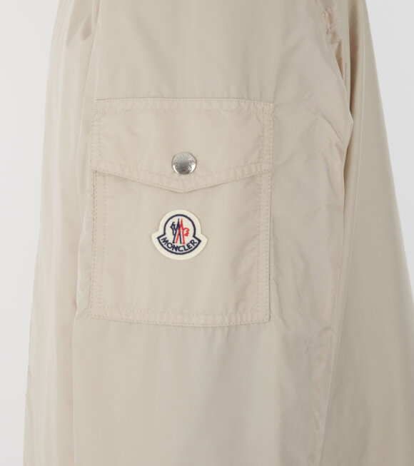 Moncler - Etiache Hooded Rain Jacket Light Beige