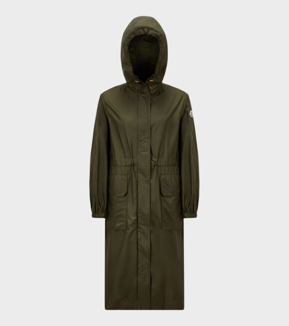 Moncler - Hiengos Hooded Rain Coat Dark Green