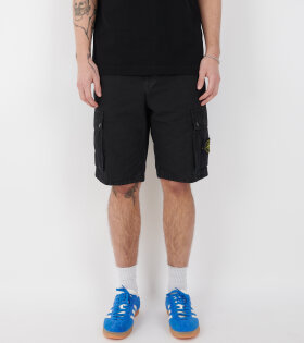 Cargo Patch Shorts Black