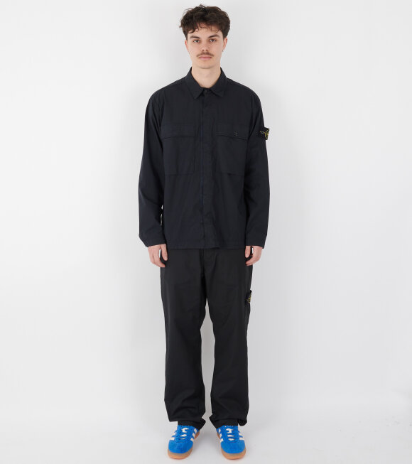 Stone Island - Classic Cotton Pants Black