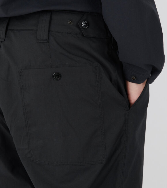 Stone Island - Classic Cotton Pants Black