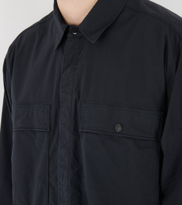 Stone Island - Cotton Overshirt Dark Navy