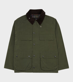 Bedale Peached Casual Jacket Olive