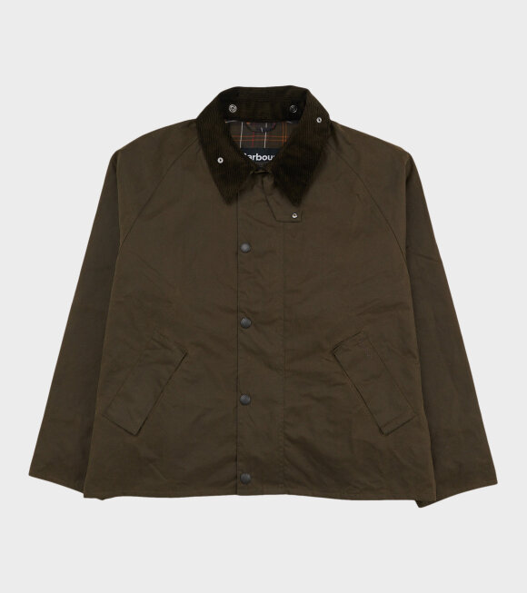 Barbour - OS Transport Wax Jacket Olive