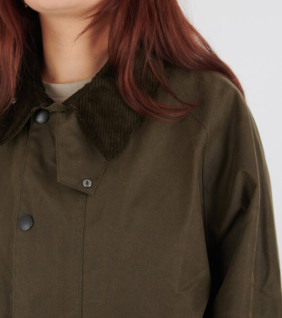 Barbour - OS Transport Wax Jacket Olive