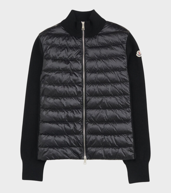 Moncler - Cardigan Tricot Black