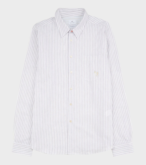 Paul Smith - Striped Shirt White