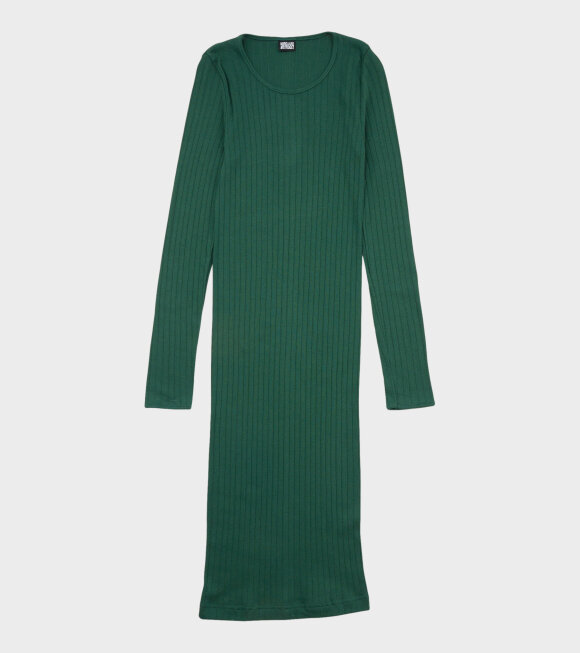 Nørgaard Paa Strøget - 101 John Rib Dress Bottle Green