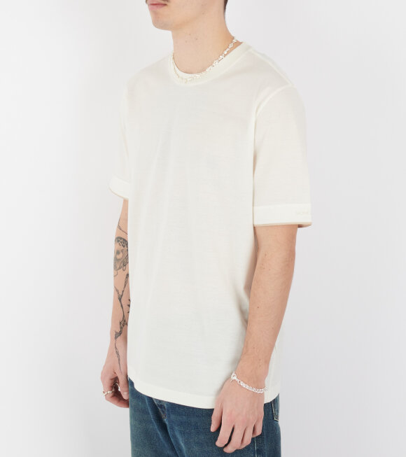 Moncler - Logo T-shirt Off-white