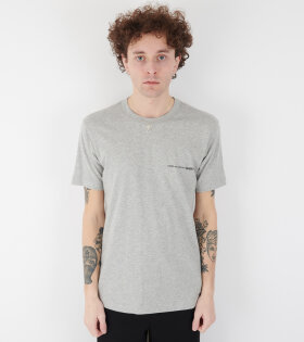 Comme des Garcons Shirt - Chest Logo T-shirt Grey