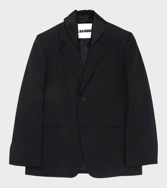 Jil Sander - Fluid Silk Blazer Midnight