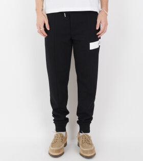 Cotton Logo Sweatpants Black