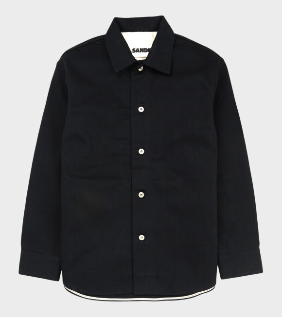 Jil Sander - New Denim Washed Shirt Black