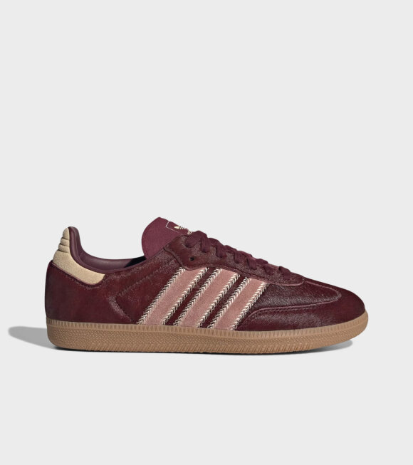 Adidas  - Samba OG W Sand Strata/Maroon/Warm Clay