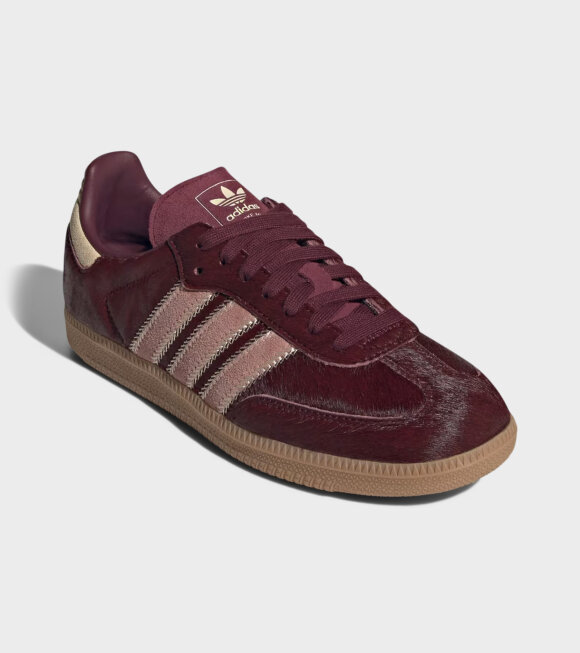 Adidas  - Samba OG W Sand Strata/Maroon/Warm Clay