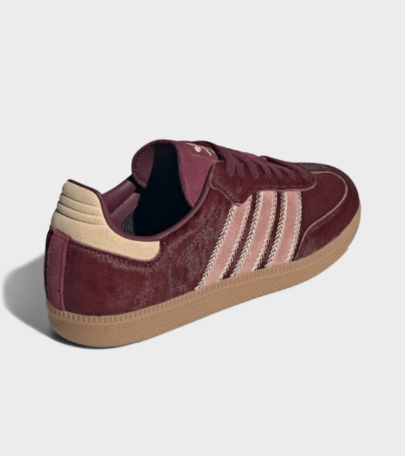 Adidas  - Samba OG W Sand Strata/Maroon/Warm Clay