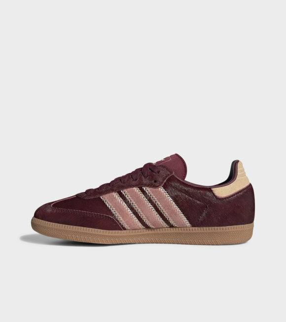 Adidas  - Samba OG W Sand Strata/Maroon/Warm Clay