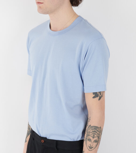 Comme des Garcons Shirt - Back Logo T-shirt Light Blue