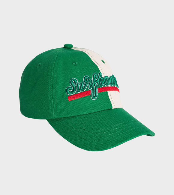 Stockholm (Surfboard) Club - Two-tone Cap Green/White