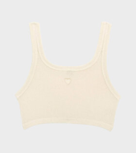 Heart Bra Undyed