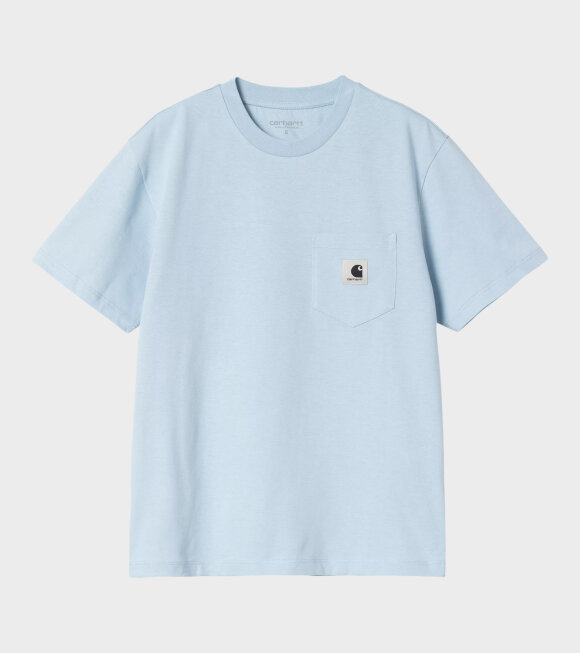 Carhartt WIP - W S/S Pocket T-shirt Air Sky