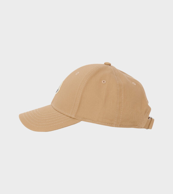 Moncler - Cotton Baseball Cap Dark Beige