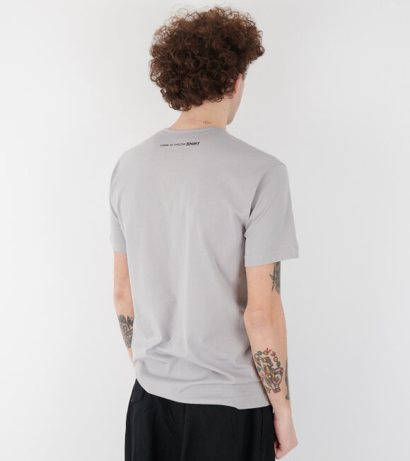 Comme des Garcons Shirt - Back Logo T-shirt Grey