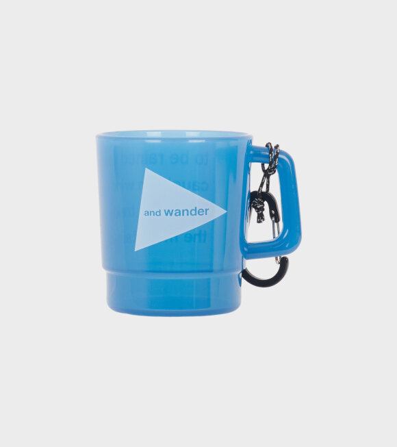 And Wander - Logo Mug Blue