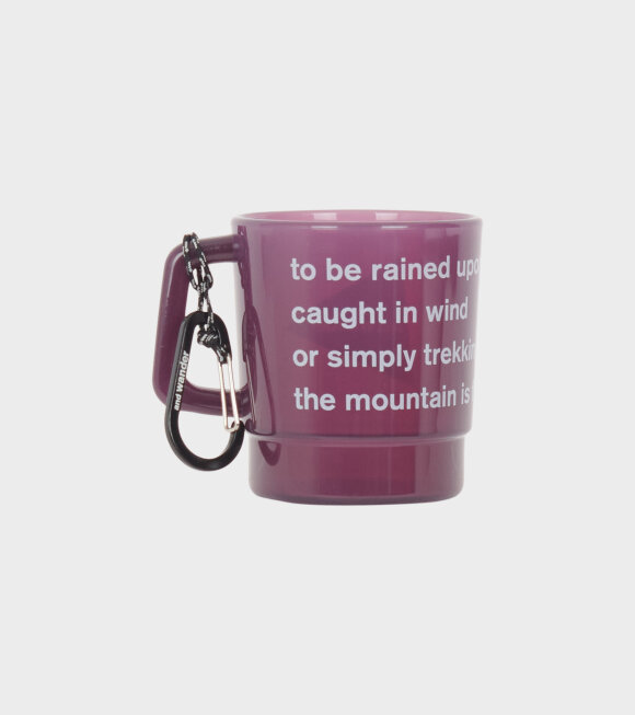 And Wander - Logo Mug Plum