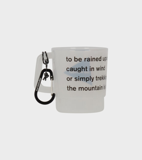 And Wander - Logo Mug White