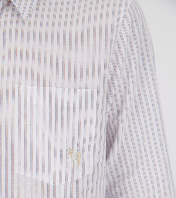 Paul Smith - Striped Shirt White/Multi