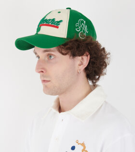 Two-tone Cap Green/White