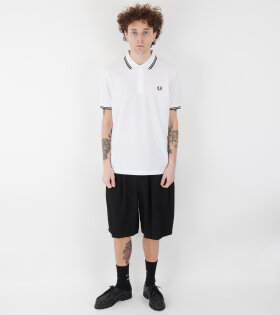 Comme des Garcons Shirt - Fred Perry Polo White