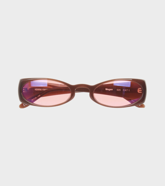 Henrik Vibskov - Megan Sunglasses Brown Red