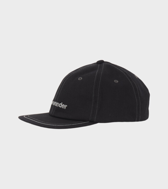 And Wander - Cotton Twill Cap Black