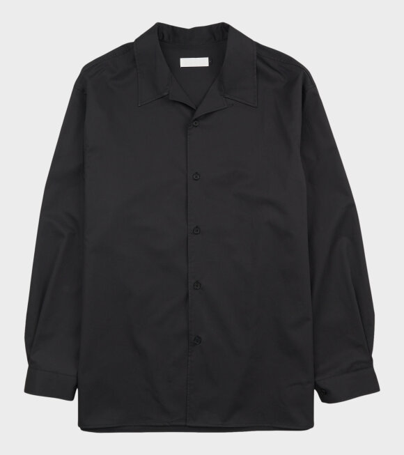 Amomento - Open Collar Shirt Black