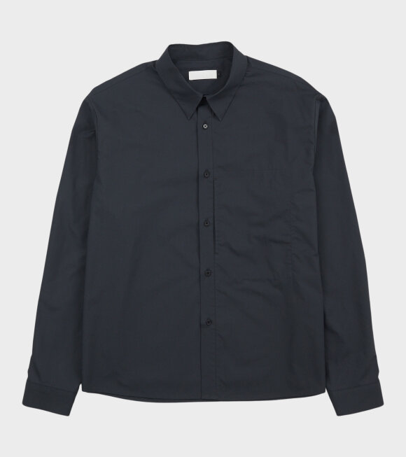 Amomento - Basic Pocket Shirt Navy