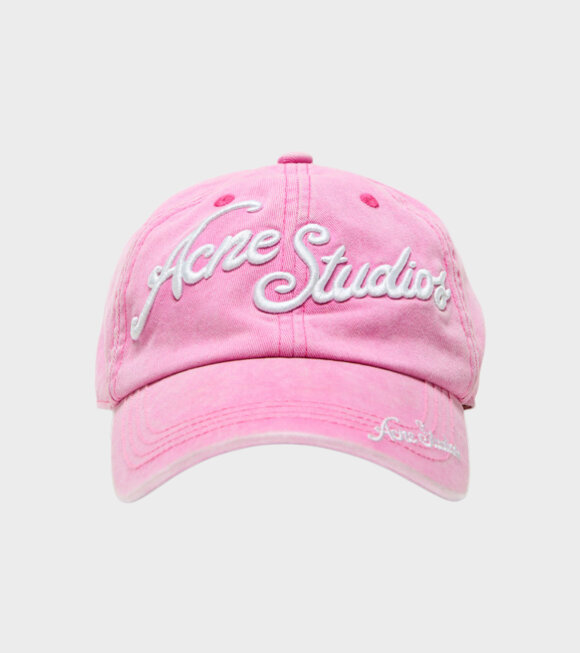 Acne Studios - Logo Cap Bubble Pink