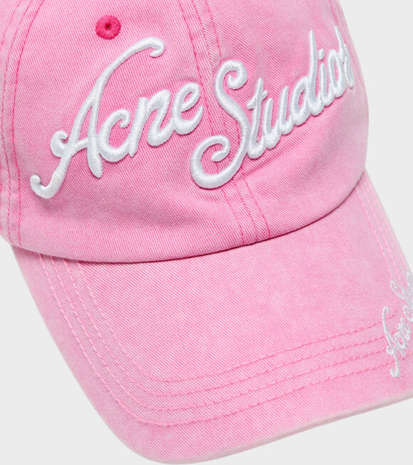 Acne Studios - Logo Cap Bubble Pink