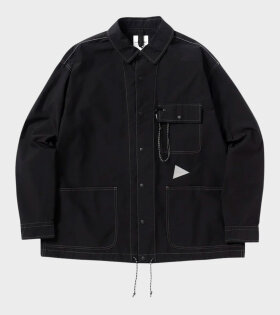 Cordura Cotton Ripstop Shirt Jacket Black