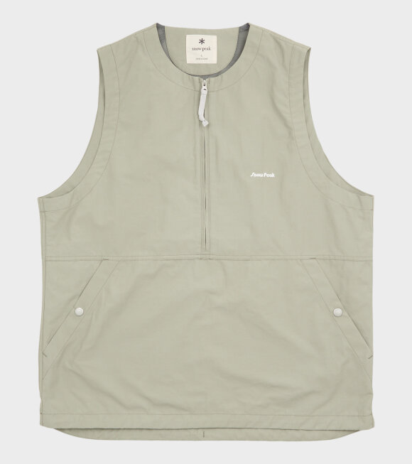 Snow Peak - Light Mountain Cloth Vest Beige