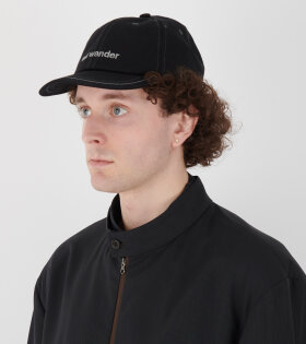 Cotton Twill Cap Black