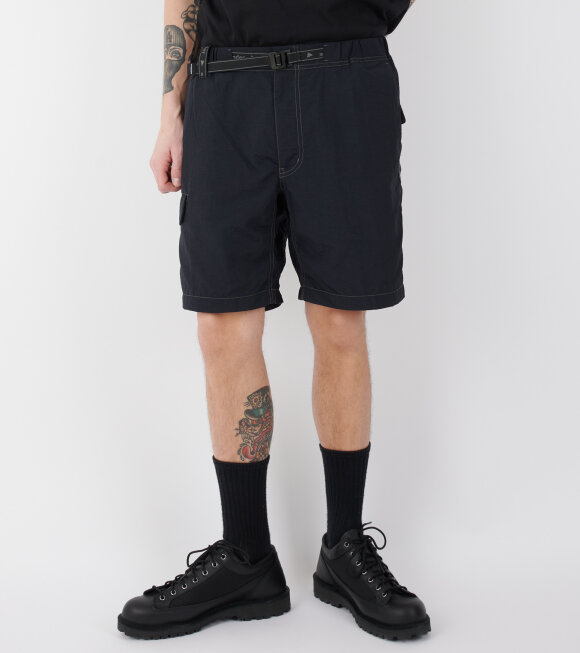 And Wander - Ny Taffeta Hiker Shorts Black