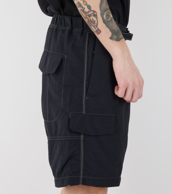 And Wander - Ny Taffeta Hiker Shorts Black