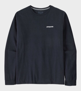 M's L/S P-6 Logo Responsibili-Tee New Navy