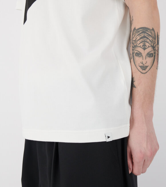 And Wander - Big Logo Tee White