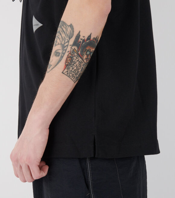 And Wander - Pocket T-shirt Black