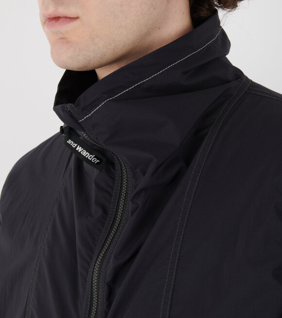 And Wander - Pertex Wind Vest Black