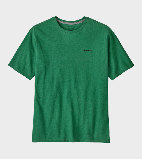 Patagonia - M's P-6 Logo Responsibili-Tee Heartleaf Green