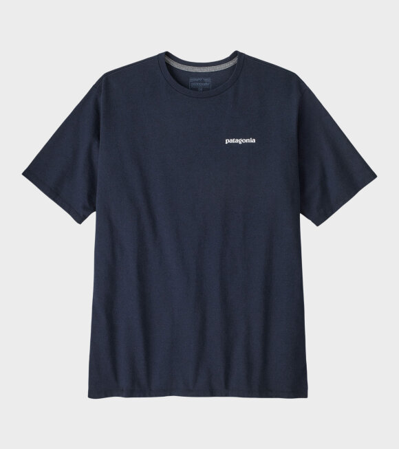 Patagonia - M's P-6 Logo Responsibili-Tee New Navy